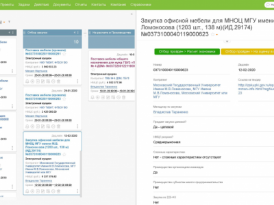 Планфикс - Автоматизация тендерной деятельности