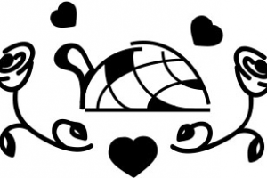 эскиз гравировки на браслет к 14 февраля