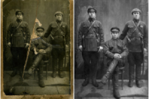 Реставрация старой фотографии