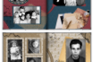 Семейный альбом из старых фотографий