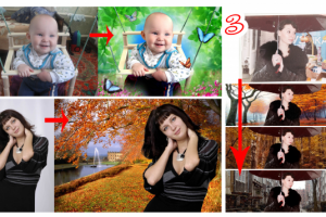 Замена фона