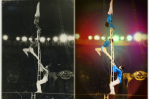 Ретушь, оцветнение фото