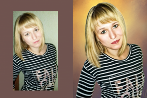 портрет в стиле Реализм