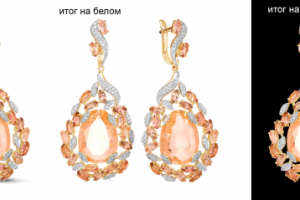 Ретушь ювелрных украшений