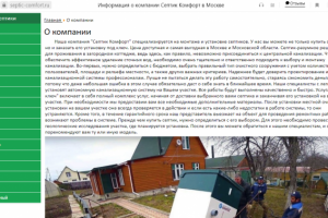 SEO статья для сайта компании