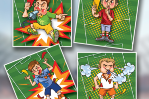 Персонаж футбольный судья