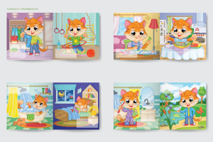 Детская книжка из серии «Я сам»