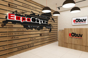 дизайн стены для селфи в магазине