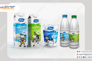 Дизайн молочной упаковки "Domi"