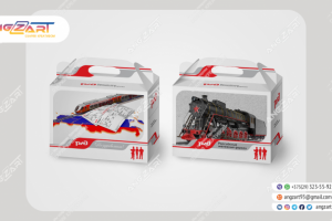 Дизайн подарочной коробки "РЖД"