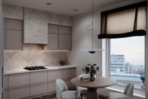 Интерьер квартиры  в современном европейском стиле.