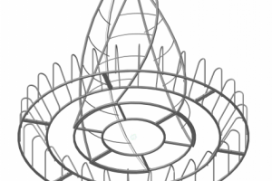 Фонтан гирлянда