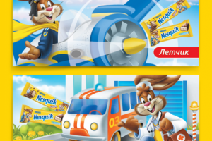 Стикеры Nesquik