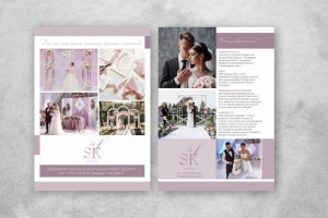 Листовка для свадебного агентства