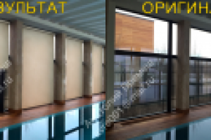 Моделирование и визуализация рулонных штор