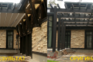 Моделирование и визуализация перголы