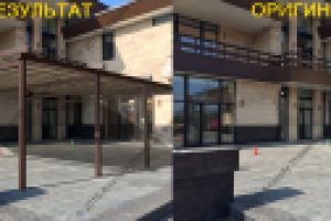 Моделирование и визуализация перголы