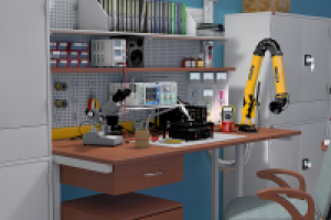 Моделирование ремонтных и производственных помещений.