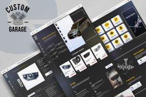 Интернет магазин "Custom Garage"