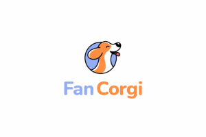 Логотип для ютуб-канала Fan Corgi