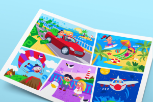 Иллюстрация для открытки