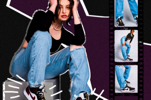 Дизайн постов в социальных сетях для магазина обуви