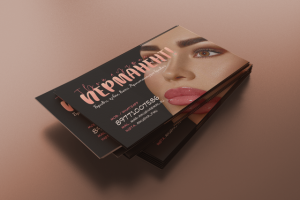 Визитка для бровиста