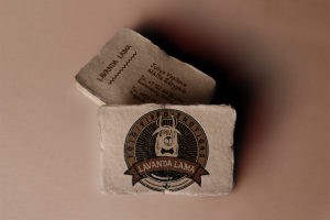 Логотип и визитка для LavandaLama