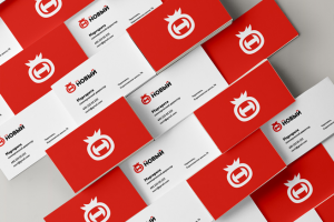 Логотип и визитка для ЧТК Новый