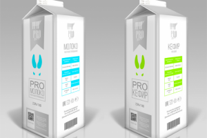 Упаковка молоко (концепт)