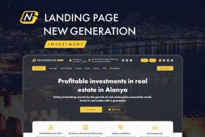 Promo Landing Page | Real Estate Investment
