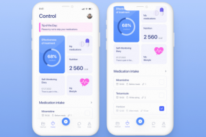 Дизайн приложения для медицинской компании