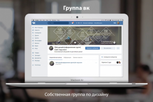 Оформление группы портфолио