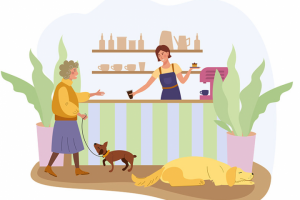 Иллюстрация "Кафе"