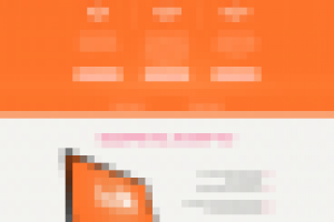 Динамичный 2-х страничный Лендинг (эффекты css3 и скрипты)