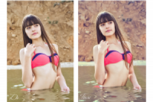 цветокоррекция, пластика