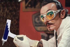 Генерирование образа Сальвадора Дали с манипулой