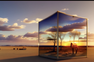 Генерирование видео по ТЗ «Девочка и лошадь»