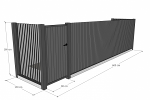 Визуализация забора