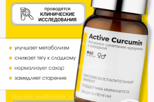 Карточка для товара "Куркумин высокоусваемый"