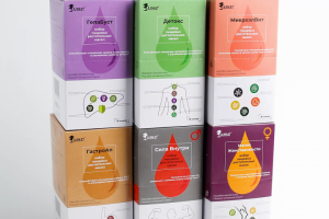 Макет коробки для Алтайойл