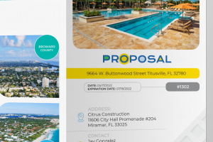 Perfect Pavers | брошюра A3 пополам