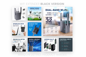 Инфографика Wi-Fi репитера (для Amazon)