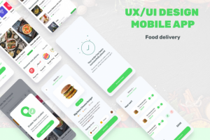 Приложение по доставке еды.