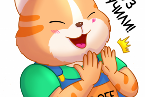 Кот сантехник