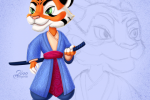 Тигр-самурай