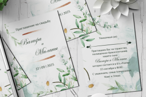 Пригласительные на свадьбу