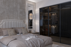 Спальня с гардеробной. Балахна.