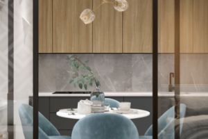 Кухня. ЖК Монолит, Н. Новгород.