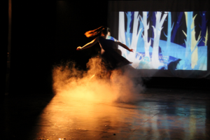 Фоновый видеоролик (фтуаж) для эстрадного номера